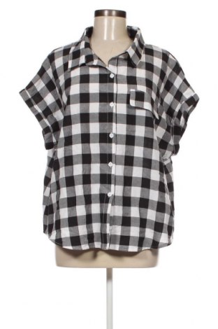 Γυναικείο πουκάμισο SHEIN, Μέγεθος 3XL, Χρώμα Πολύχρωμο, Τιμή 5,57 €