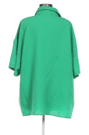 Γυναικείο πουκάμισο SHEIN, Μέγεθος 4XL, Χρώμα Πράσινο, Τιμή 15,46 €