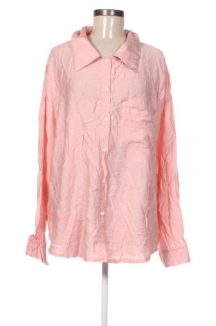 Γυναικείο πουκάμισο SHEIN, Μέγεθος 4XL, Χρώμα Ρόζ , Τιμή 3,71 €