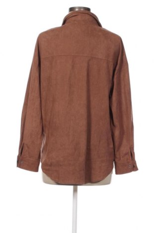Γυναικείο πουκάμισο SHEIN, Μέγεθος M, Χρώμα  Μπέζ, Τιμή 4,33 €