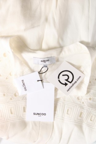 Γυναικείο πουκάμισο SUNCOO, Μέγεθος L, Χρώμα Λευκό, Τιμή 37,33 €