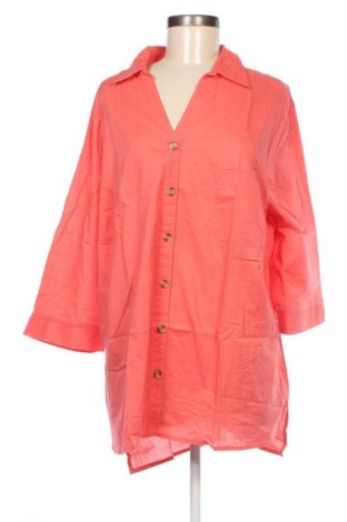 Γυναικείο πουκάμισο Sheego, Μέγεθος XXL, Χρώμα Ρόζ , Τιμή 18,18 €