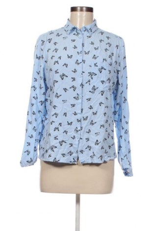 Γυναικείο πουκάμισο Terranova, Μέγεθος L, Χρώμα Μπλέ, Τιμή 6,80 €