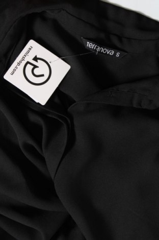 Γυναικείο πουκάμισο Terranova, Μέγεθος S, Χρώμα Μαύρο, Τιμή 7,72 €