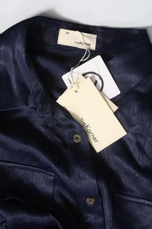 Γυναικείο πουκάμισο The Korner, Μέγεθος M, Χρώμα Μπλέ, Τιμή 37,11 €