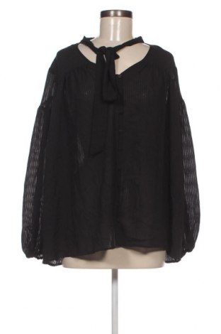 Γυναικείο πουκάμισο Time and tru, Μέγεθος 3XL, Χρώμα Μαύρο, Τιμή 15,46 €