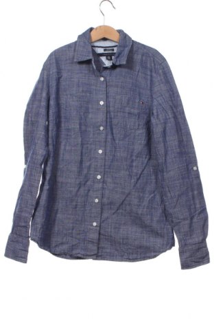 Γυναικείο πουκάμισο Tommy Hilfiger, Μέγεθος XS, Χρώμα Μπλέ, Τιμή 19,37 €