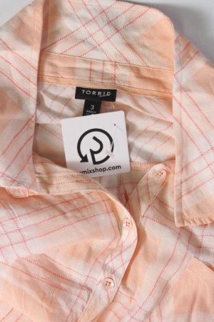 Γυναικείο πουκάμισο Torrid, Μέγεθος XXL, Χρώμα Πορτοκαλί, Τιμή 12,68 €