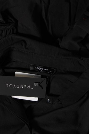 Γυναικείο πουκάμισο Trendyol, Μέγεθος M, Χρώμα Μαύρο, Τιμή 5,57 €