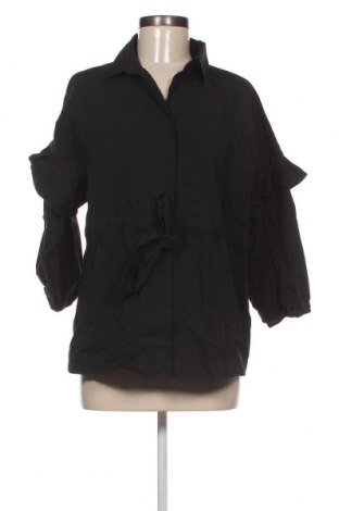 Γυναικείο πουκάμισο Trendyol, Μέγεθος M, Χρώμα Μαύρο, Τιμή 5,57 €