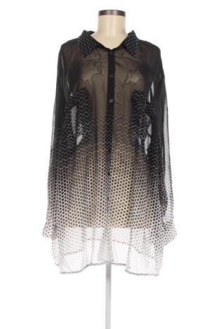 Γυναικείο πουκάμισο Ulla Popken, Μέγεθος 5XL, Χρώμα Πολύχρωμο, Τιμή 41,87 €
