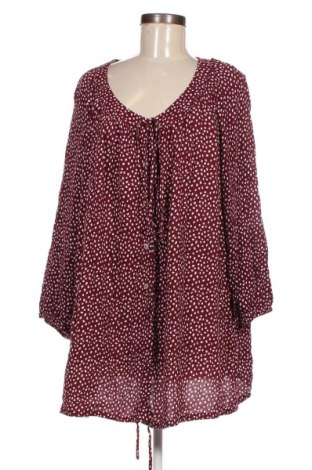 Γυναικείο πουκάμισο Ulla Popken, Μέγεθος XL, Χρώμα Κόκκινο, Τιμή 8,17 €