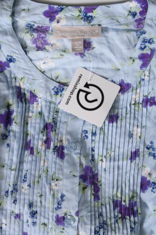 Дамска риза Woman Within, Размер 4XL, Цвят Син, Цена 25,00 лв.