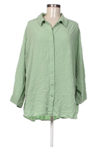 Γυναικείο πουκάμισο Xlnt, Μέγεθος 3XL, Χρώμα Πράσινο, Τιμή 14,85 €
