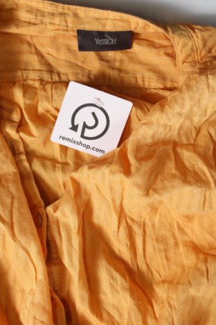 Γυναικείο πουκάμισο Yessica, Μέγεθος XL, Χρώμα Κίτρινο, Τιμή 15,46 €