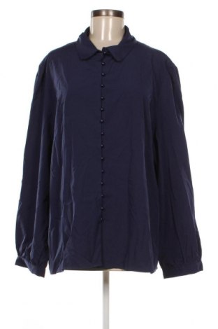 Γυναικείο πουκάμισο Zanzea, Μέγεθος 5XL, Χρώμα Μπλέ, Τιμή 13,30 €