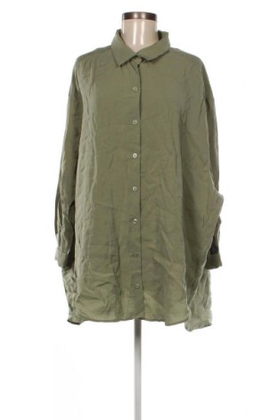 Дамска риза Zara, Размер XXL, Цвят Зелен, Цена 19,40 лв.
