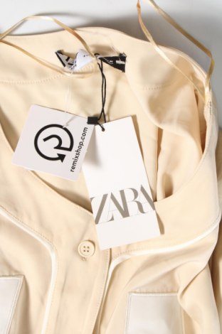 Damenbluse Zara, Größe S, Farbe Beige, Preis 27,62 €