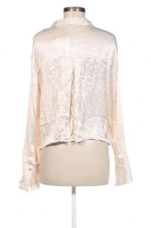 Γυναικείο πουκάμισο Zara, Μέγεθος L, Χρώμα Εκρού, Τιμή 10,23 €