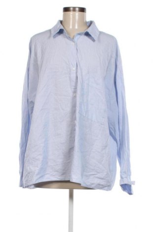 Дамска риза H&M, Размер XL, Цвят Син, Цена 15,00 лв.