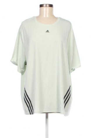 Дамска тениска Adidas, Размер 3XL, Цвят Зелен, Цена 58,00 лв.