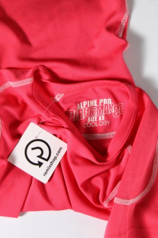 Дамска тениска Alpine Pro, Размер XS, Цвят Розов, Цена 12,00 лв.