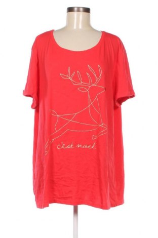 Γυναικείο t-shirt Anko, Μέγεθος XXL, Χρώμα Πορτοκαλί, Τιμή 7,64 €