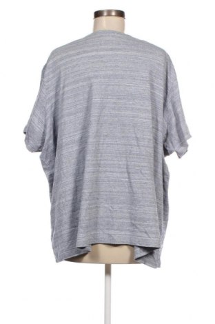 Γυναικείο t-shirt Basic Editions, Μέγεθος 4XL, Χρώμα Μπλέ, Τιμή 7,08 €
