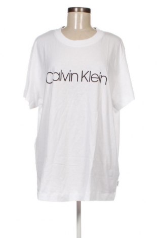 Дамска тениска Calvin Klein, Размер 5XL, Цвят Бял, Цена 68,00 лв.