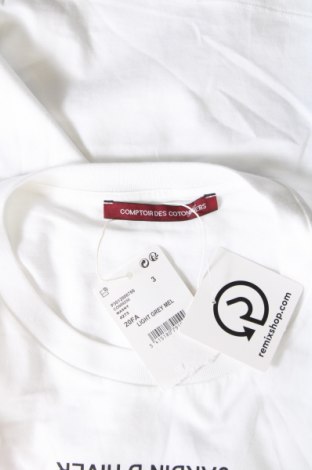 Γυναικείο t-shirt Comptoir Des Cotonniers, Μέγεθος S, Χρώμα Λευκό, Τιμή 35,05 €