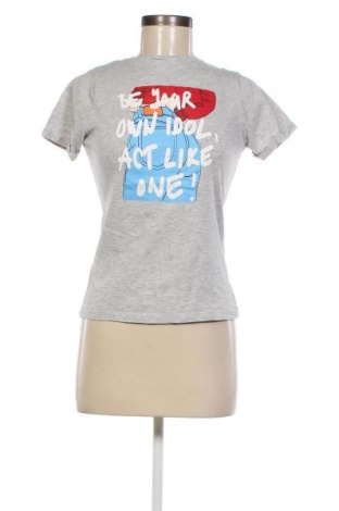 Γυναικείο t-shirt Fisherfield, Μέγεθος XS, Χρώμα Γκρί, Τιμή 5,12 €