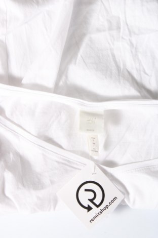 Damen T-Shirt H&M, Größe L, Farbe Weiß, Preis 6,65 €