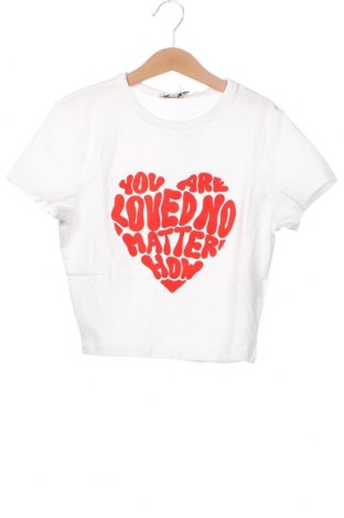 Γυναικείο t-shirt Jennyfer, Μέγεθος S, Χρώμα Λευκό, Τιμή 6,71 €