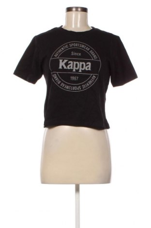 Γυναικείο t-shirt Kappa, Μέγεθος L, Χρώμα Μαύρο, Τιμή 9,64 €