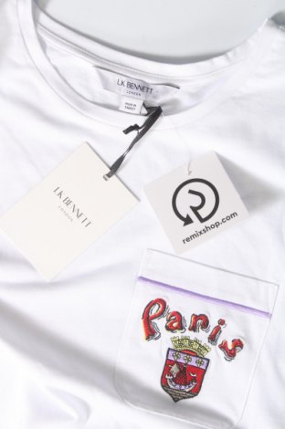 Damen T-Shirt LK Bennett, Größe M, Farbe Weiß, Preis 35,05 €