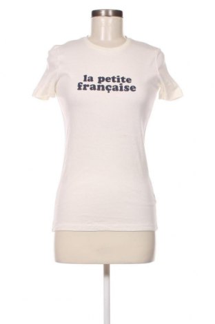 Γυναικείο t-shirt La Petite Francaise, Μέγεθος M, Χρώμα Λευκό, Τιμή 24,52 €
