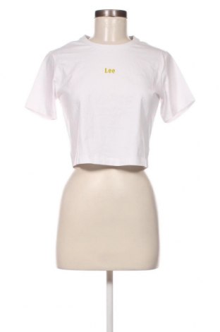 Γυναικείο t-shirt Lee, Μέγεθος M, Χρώμα Λευκό, Τιμή 25,42 €