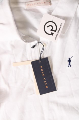 Γυναικείο t-shirt Polo Club, Μέγεθος M, Χρώμα Λευκό, Τιμή 29,90 €