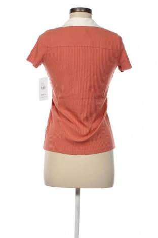 Damen T-Shirt RVCA, Größe XS, Farbe Orange, Preis 17,01 €