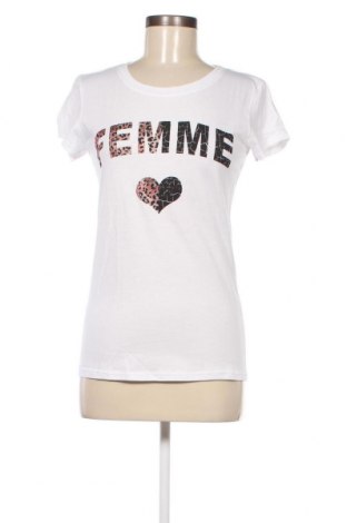 Damen T-Shirt Rinascimento, Größe M, Farbe Weiß, Preis € 8,37
