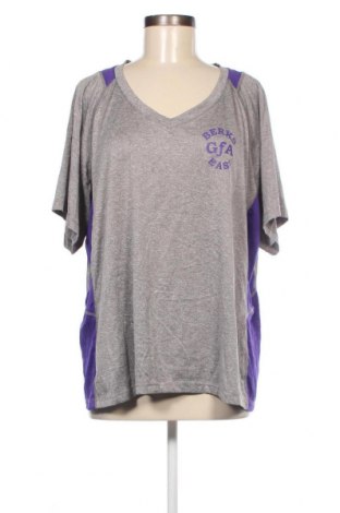 Γυναικείο t-shirt Sport Tech, Μέγεθος 4XL, Χρώμα Γκρί, Τιμή 5,79 €