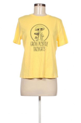 Γυναικείο t-shirt Tally Weijl, Μέγεθος L, Χρώμα Κίτρινο, Τιμή 6,49 €
