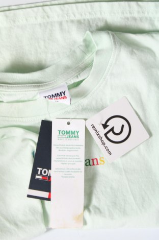 Női póló Tommy Jeans, Méret XS, Szín Zöld, Ár 14 376 Ft
