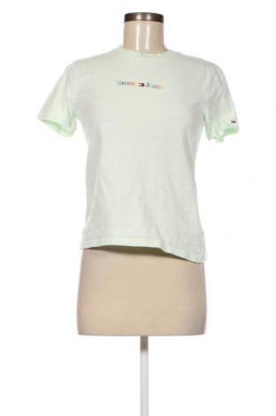 Damen T-Shirt Tommy Jeans, Größe XS, Farbe Grün, Preis € 26,99