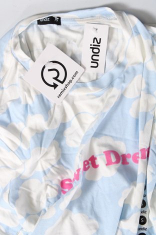 Γυναικείο t-shirt Undiz, Μέγεθος S, Χρώμα Πολύχρωμο, Τιμή 4,42 €