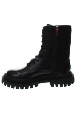 Botine de damă Bershka, Mărime 37, Culoare Negru, Preț 253,29 Lei