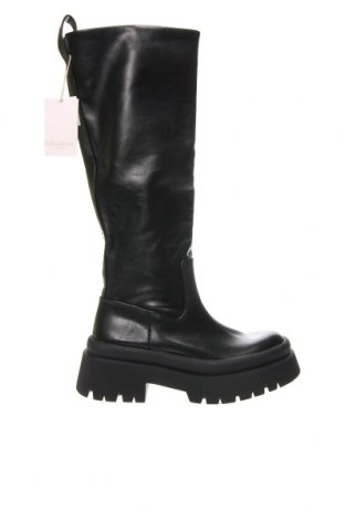 Γυναικείες μπότες Pull&Bear, Μέγεθος 36, Χρώμα Μαύρο, Τιμή 38,35 €