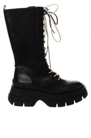 Γυναικείες μπότες Pull&Bear, Μέγεθος 38, Χρώμα Μαύρο, Τιμή 45,06 €