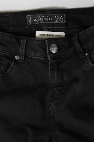 Dámske džínsy  Amisu, Veľkosť S, Farba Čierna, Cena  16,44 €