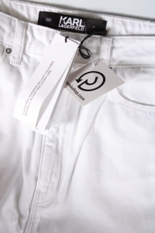 Дамски дънки Karl Lagerfeld, Размер M, Цвят Бял, Цена 217,62 лв.